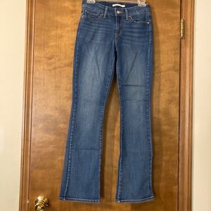 Levi’s 715 Bootcut. Size 26. Inseam 30”.
